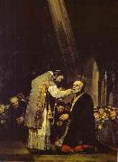 Francisco Jose de Goya Last Communion of Saint Jose de Calasanz. Spain oil painting artist